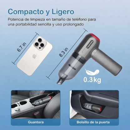 Aspiradora Portátil 7 en 1 para Hogar y Carro